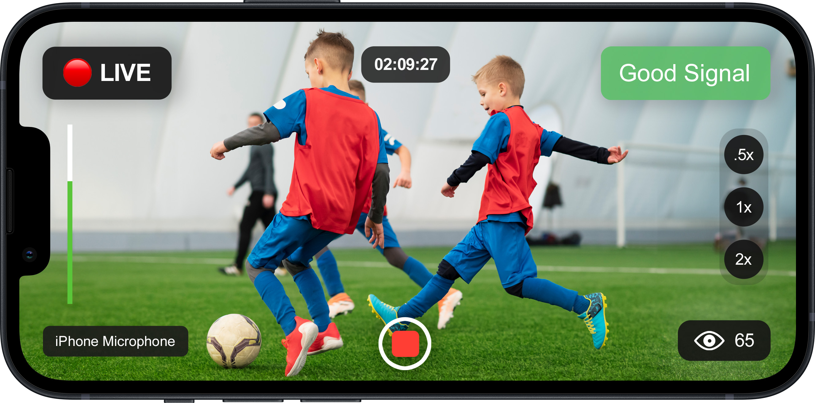 The Go-To Live stream App for iPhone